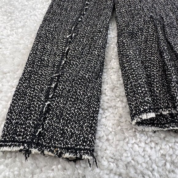 Rebecca Taylor Black and White Tweed Blazer with Peplum - Picture 7 of 9